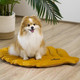 Миниатюра изображения товара Матрас для животных Mr. Kranch Листочек / MKR221477 (охра)