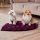 Миниатюра изображения товара Матрас для животных Mr. Kranch Листочек / MKR221491 (фиолетовый)