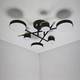 Миниатюра изображения товара Потолочный светильник Mirastyle Диод MH-3231/6 BK+FGD