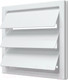 Миниатюра изображения товара Решетка вентиляционная ERA С гравитационными жалюзи 1515К12.5Ф (белый)