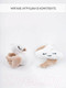 Миниатюра изображения товара Детский шезлонг Amarobaby Happy Swing / AB23-22HAPPY/03 (бежевый)