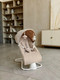 Миниатюра изображения товара Детский шезлонг Amarobaby Happy Swing / AB23-22HAPPY/03 (бежевый)