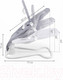 Миниатюра изображения товара Детский шезлонг Amarobaby Happy Swing / AB23-22HAPPY/11 (серый)