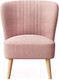 Миниатюра изображения товара Кресло мягкое Mio Tesoro Унельма (Malmo 61 Pink)