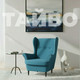 Миниатюра изображения товара Кресло мягкое Mio Tesoro Тойво (Twist 12 Petrol Turquoise)