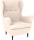 Миниатюра изображения товара Кресло мягкое Mio Tesoro Тойво (Twist 01 Cream)