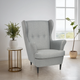 Миниатюра изображения товара Кресло мягкое Mio Tesoro Тойво (Malmo 90 Grey)