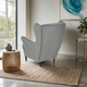 Миниатюра изображения товара Кресло мягкое Mio Tesoro Тойво (Malmo 90 Grey)