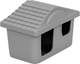 Миниатюра изображения товара Домик для клетки Homepet 83378 (11x8x7, серый)