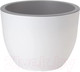 Миниатюра изображения товара Кашпо Formplastic Muna / FP-3320-011+059 (белый/бетон)