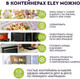 Миниатюра изображения товара Контейнер Eley ELP2803G (зеленый)