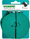 Миниатюра изображения товара Поводок Homepet Стропа с карабином 25мм / 79849 (5м, серый/зеленый)