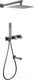 Миниатюра изображения товара Душевая система со смесителем Abber Rund AF8717NG (никель)