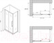 Миниатюра изображения товара Душевой уголок Abber Schwarzer Diamant AG30120H-S50