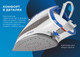 Миниатюра изображения товара Утюг Endever Delta-231 (белый/синий/черный)