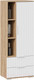 Миниатюра изображения товара Шкаф-пенал ТриЯ Хилтон исп.2 (дуб крафт золотой/белый матовый)