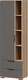Миниатюра изображения товара Шкаф-пенал ТриЯ Хилтон (дуб крафт золотой/графит матовый)