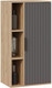 Миниатюра изображения товара Шкаф навесной ТриЯ Хилтон (дуб крафт золотой/графит матовый)
