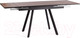 Миниатюра изображения товара Обеденный стол Tetchair Vigo (дуб вотан/черный)