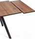 Миниатюра изображения товара Обеденный стол Tetchair Vigo (дуб вотан/черный)