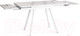 Миниатюра изображения товара Обеденный стол Tetchair Vigo (мрамор светлый/белый)