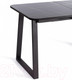 Миниатюра изображения товара Обеденный стол Tetchair Maltido (мрамор черный/черный)
