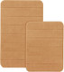 Миниатюра изображения товара Набор ковриков для ванной и туалета Laima Home / 608447 (бежевый)
