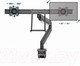 Миниатюра изображения товара Кронштейн для монитора Gembird MA-DA2-04