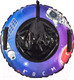 Миниатюра изображения товара Тюбинг-ватрушка Snowstorm BZ-90 Space / W112868 (90см, фиолетовый/черный)