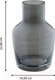 Миниатюра изображения товара Ваза Eglo Siranana 421222 (стекло, серый)