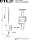 Миниатюра изображения товара Бра Citilux Стиг CL203410 (белый)