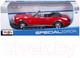 Миниатюра изображения товара Масштабная модель автомобиля Maisto 1967 Chevrolet Camaro SS 396 / 31684 (красный)