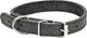 Миниатюра изображения товара Ошейник Homepet Ромбы 15мм 17-27см / 83990 (черный)
