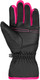 Перчатки лыжные Reusch Alan Junior / 6361115-7003 (р-р 6.5, Blck/Blck/Pink Glo) — фото 4