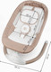 Миниатюра изображения товара Детский шезлонг Amarobaby Lucky Swing / AB23-22LUCKY/03 (бежевый)