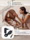 Миниатюра изображения товара Детский шезлонг Amarobaby Lucky Swing / AB23-22LUCKY/03 (бежевый)