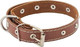 Миниатюра изображения товара Ошейник Homepet 20мм 32-42см / 77813 (коричневый)