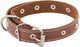 Миниатюра изображения товара Ошейник Homepet 25мм 35-47см / 77814 (коричневый)
