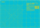 Миниатюра изображения товара Коврик для резки Olfa RM-IC-C/AQUA-RC (голубой)