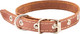 Миниатюра изображения товара Ошейник Homepet 20мм 32-42см / 77819 (коричневый)