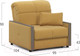 Миниатюра изображения товара Кресло-кровать Moon Family 125 / MF006791