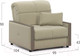 Миниатюра изображения товара Кресло-кровать Moon Family 125 / MF006793