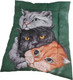 Миниатюра изображения товара Матрас для животных Happy Friends Котики №3 / stm 720