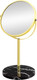 Миниатюра изображения товара Зеркало косметическое El Casa На мраморной подставке / 240371 (золото)