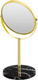 Миниатюра изображения товара Зеркало косметическое El Casa На мраморной подставке / 240371 (золото)