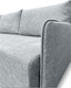 Миниатюра изображения товара Диван Домовой Юни 3 (Santos Light Grey)