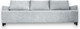 Миниатюра изображения товара Диван Домовой Юни 3 (Santos Light Grey)