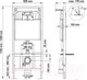 Миниатюра изображения товара Инсталляция для унитаза Berges Novum 040262