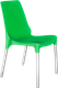 Миниатюра изображения товара Стул Sheffilton SHT-S75 (зеленый/хром лак)