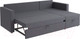 Миниатюра изображения товара Диван угловой Mio Tesoro Тилаус короткий подлокотник (Dark Grey)